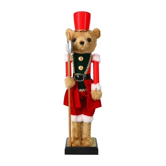🔥 Christmas Nutcracker Bear 15 in Decor BNWT🔥 - Picture 2 of 3